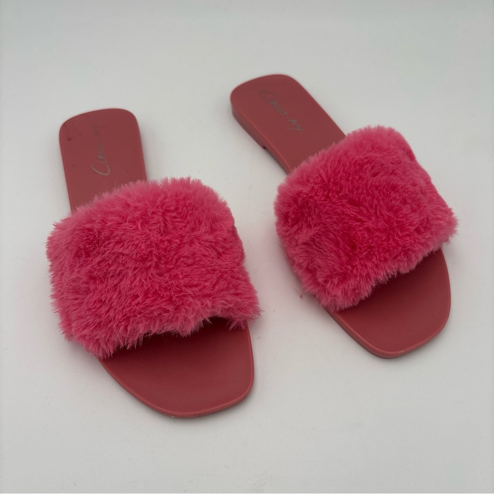 Circus‎ by Sam Edelman Pink Plush Slippers